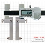 Meas. tips for digging. uni. caliper, scale indicator tip for measuring