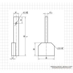 Meas. tips for digging. uni. caliper, with large measuring face 2