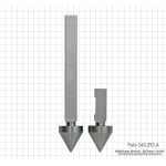 Measuring point for digital caliper for hole center distance 300 mm