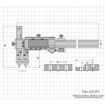 Digital caliper 500 mm