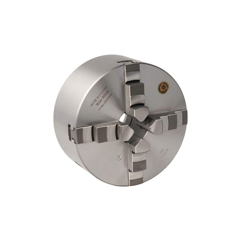 Četru žokļu virpas patrona Ø 200 mm Camlock DIN ISO 702-2 Nr.4