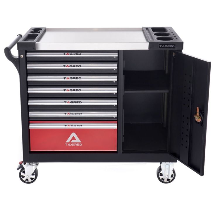 Tool trolley with tools 298 pcs.