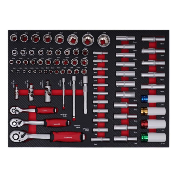 Tool trolley with tools 298 pcs.