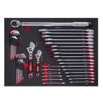 Tool trolley with tools 298 pcs.