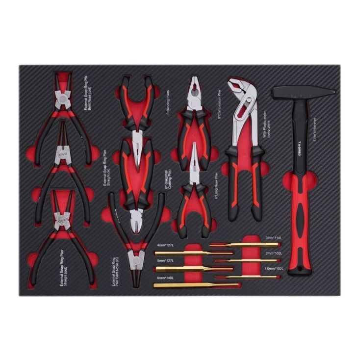 Tool trolley with tools 298 pcs.