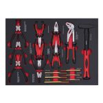 Tool trolley with tools 298 pcs.