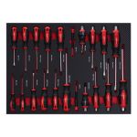 Tool trolley with tools 298 pcs.