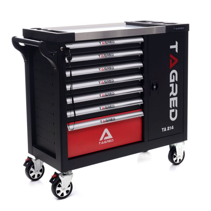 Tool trolley with tools 298 pcs.