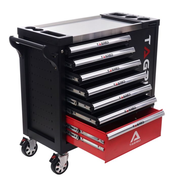 Tool trolley with tools 298 pcs.