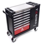 Tool trolley with tools 306 pcs.