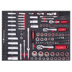 Tool trolley with tools 306 pcs.