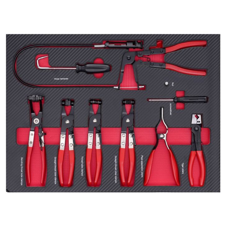 Tool trolley with tools 306 pcs.