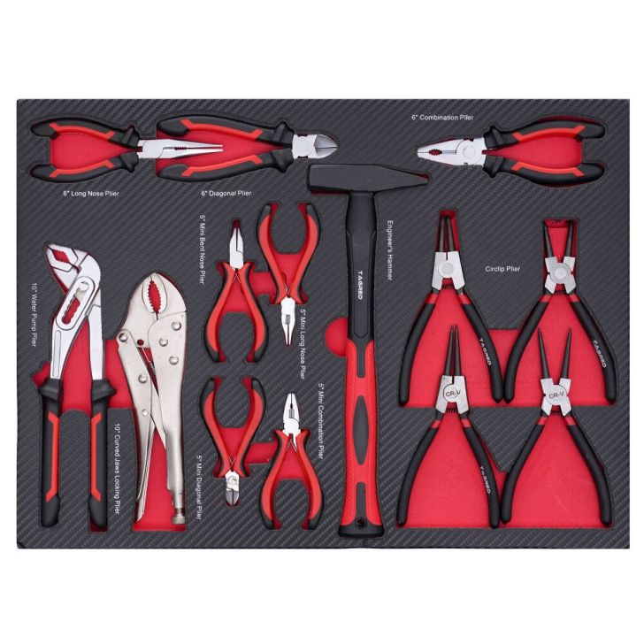 Tool trolley with tools 306 pcs.