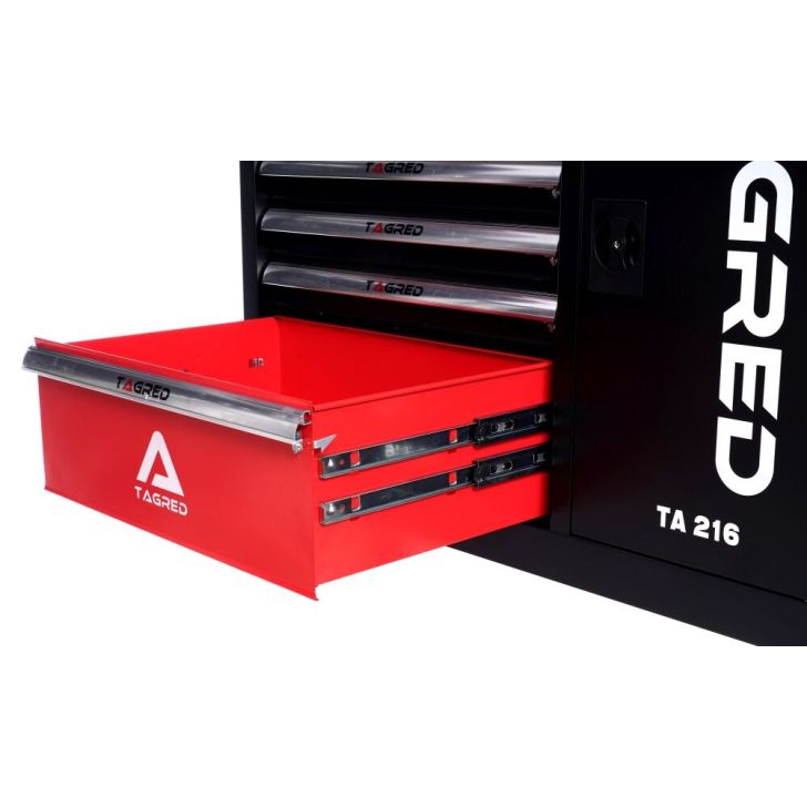 Tool trolley with tools 306 pcs.
