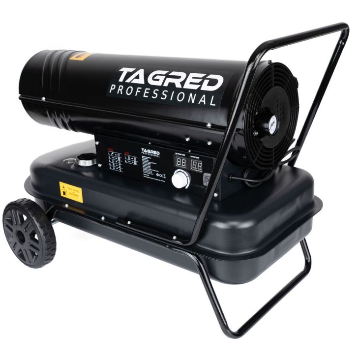 Eļļas sildītājs TA971, termostats, LCD, 30kW