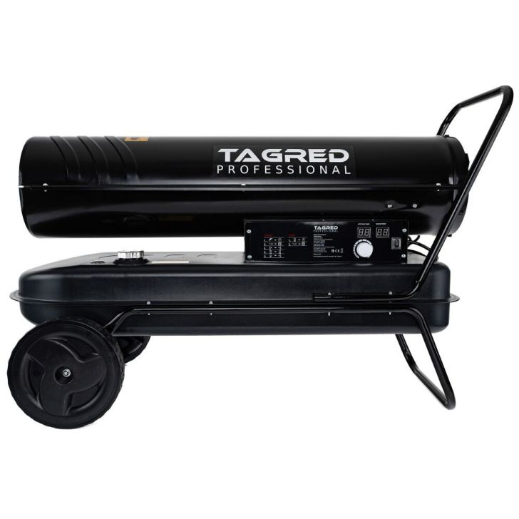 Oil heater TA972, thermostat, LCD, 50kW