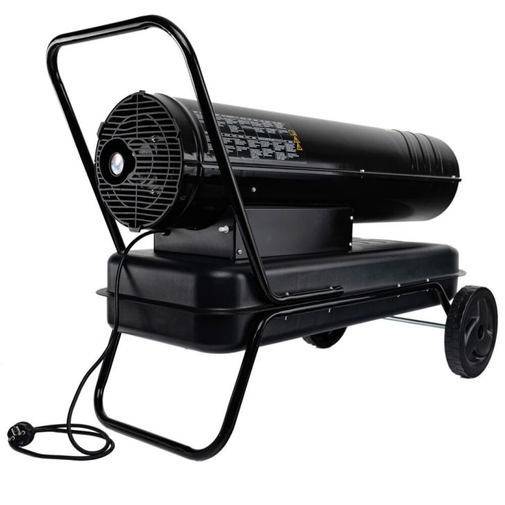 Oil heater TA972, thermostat, LCD, 50kW