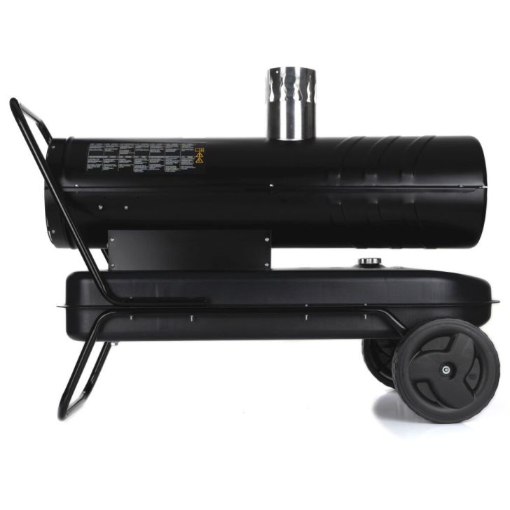 Oil heater TA974 with chimney TAGRED 30kW, thermostat, LCD