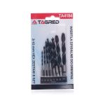 HEX 1/4 spirālveida koka urbji 3-10mm, komplektā 8 gab.