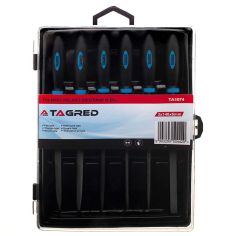 Vīles, adatu vīles, komplektā 6 vīles 2