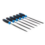 Files, needle files, set of 6 files