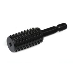 Remover, cylindrical cutter for wood - rasp, 15mm hex shank