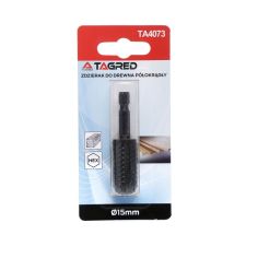 Remover, half-round cutter for wood - rasp, 15mm hex shank 2