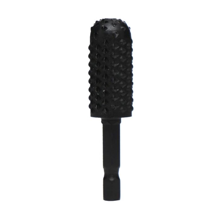 Remover, half-round cutter for wood - rasp, 15mm hex shank