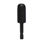 Remover, half-round cutter for wood - rasp, 15mm hex shank