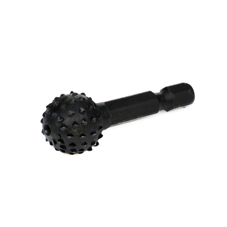 Remover, ball cutter for wood - rasp, 15mm hex shank