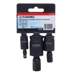 Impact ball joints 1/2" 1/4" 3/8", joint set 3 pcs.