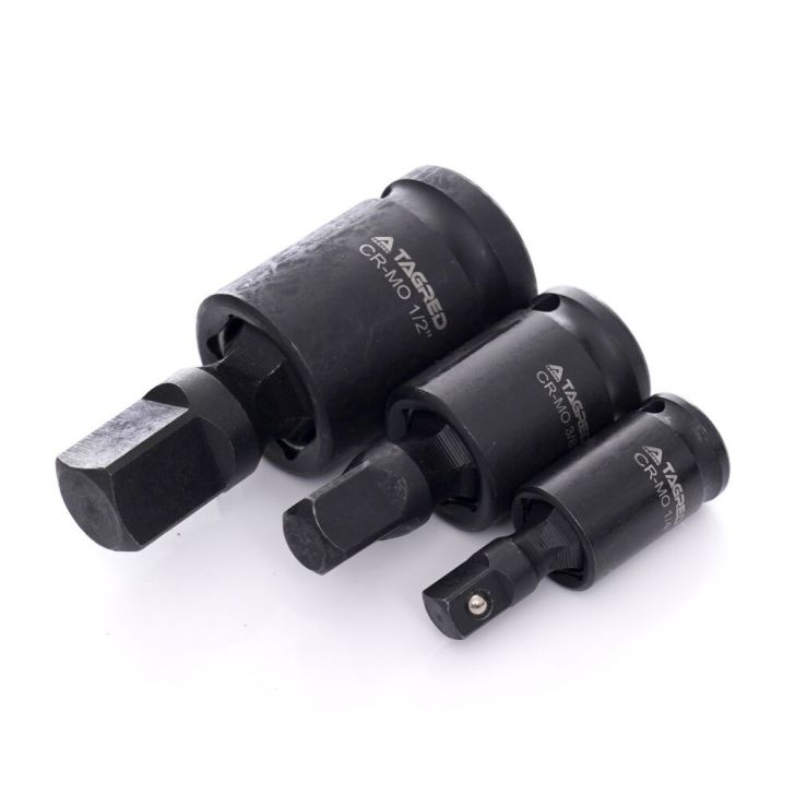 Шаровые ударные 1/2" 1/4" 3/8", комплект шарниров 3 шт.