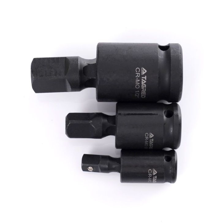 Impact ball joints 1/2" 1/4" 3/8", joint set 3 pcs.