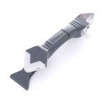 Spatula, scraper for cutting and applying silicone grout 3in1, 5 tips
