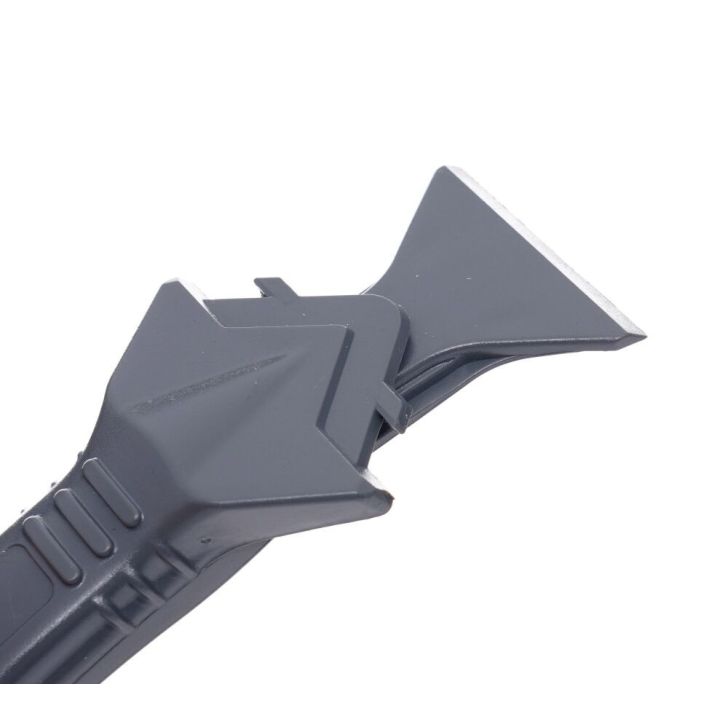 Spatula, scraper for cutting and applying silicone grout 3in1, 5 tips