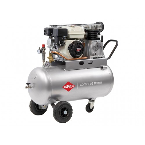 Kompresors ar benzīna dzinēju BM 100/410 (Honda GP160) 10 bāri 4,8 ZS/ 3,6 kW 247 l/min 100 l