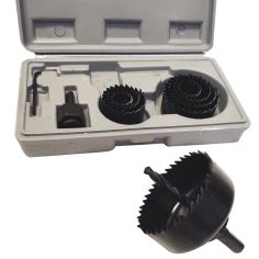 Wood core drill set (11 pieces) 2