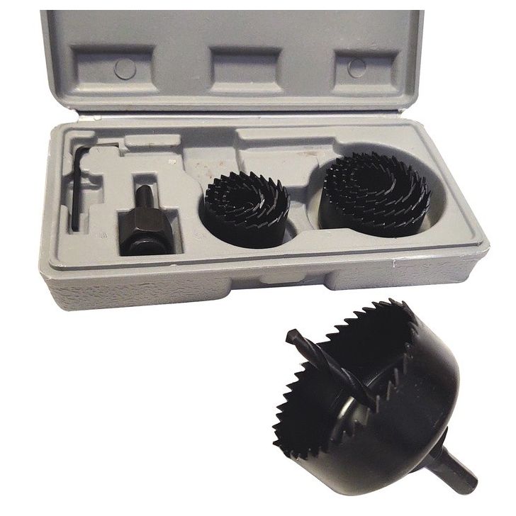 Набор корончатых сверл по дереву (11 шт.)