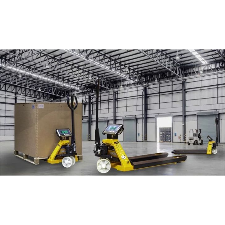 Palešu ratiņi ar svariem P2500W 2,5t