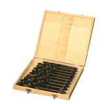 Set of grooved bits 14-23mm MT2/10pcs Holzmann