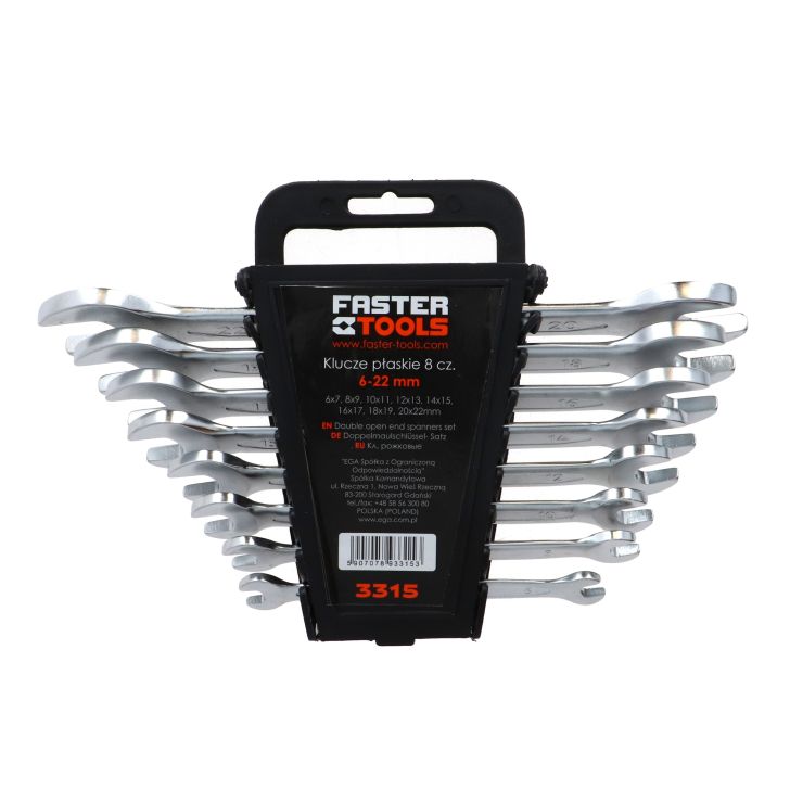 Wrench set 6-22 mm 3315