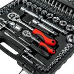Socket wrench set 94 pcs 1/2 " 1/4" CR-V