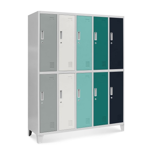 JAN NOWAK 10-doors OHS storage cabinet for clothes BARTEK