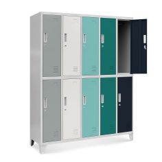 JAN NOWAK 10-doors OHS storage cabinet for clothes BARTEK 2