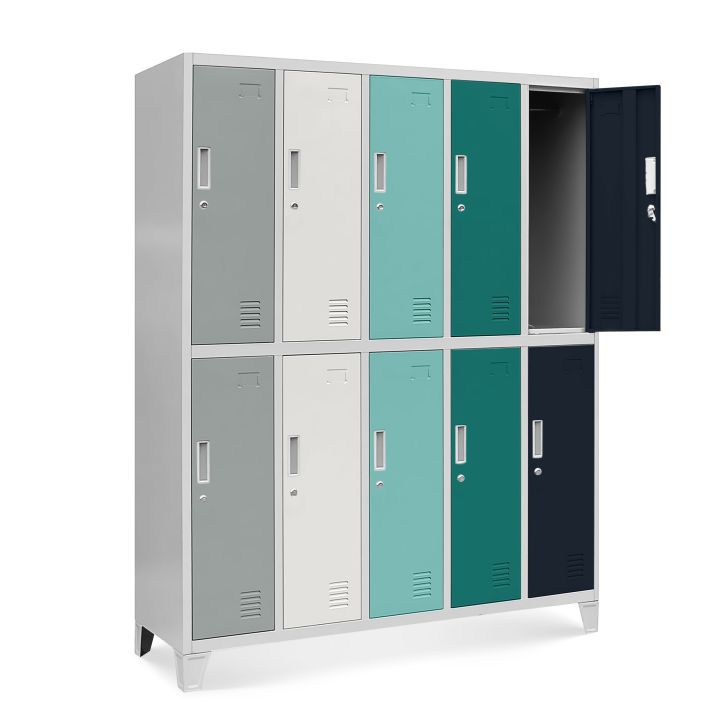 JAN NOWAK 10-doors OHS storage cabinet for clothes BARTEK