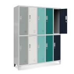 JAN NOWAK 10-door OHS storage cabinet for clothes BARTEK
