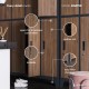 JAN NOWAK Eco Design 10 durvju uzglabāšanas skapis BARTEK: antracīts/valrieksts