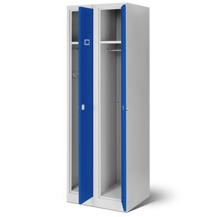 JAN NOWAK 4-compartment wardrobe KACPER 2: blue