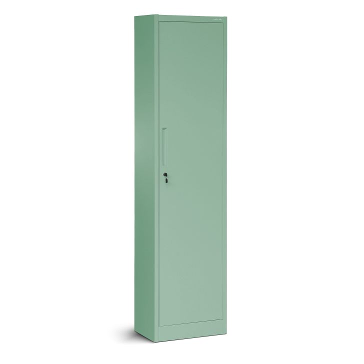 Office filing cabinet JAN NOWAK, ALEX, 450 x 850 x 400 mm, Fresh Style: pastel green