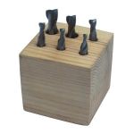 Two-flute and four-flute end mill Holzmann